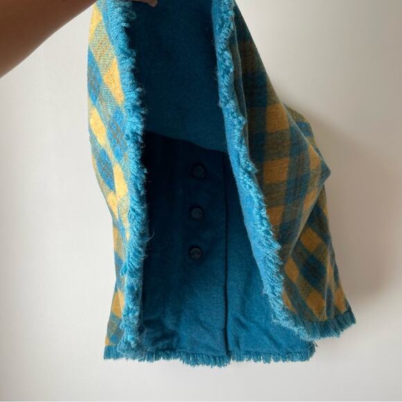 Vintage Reversible Poncho - Picture 2 of 7